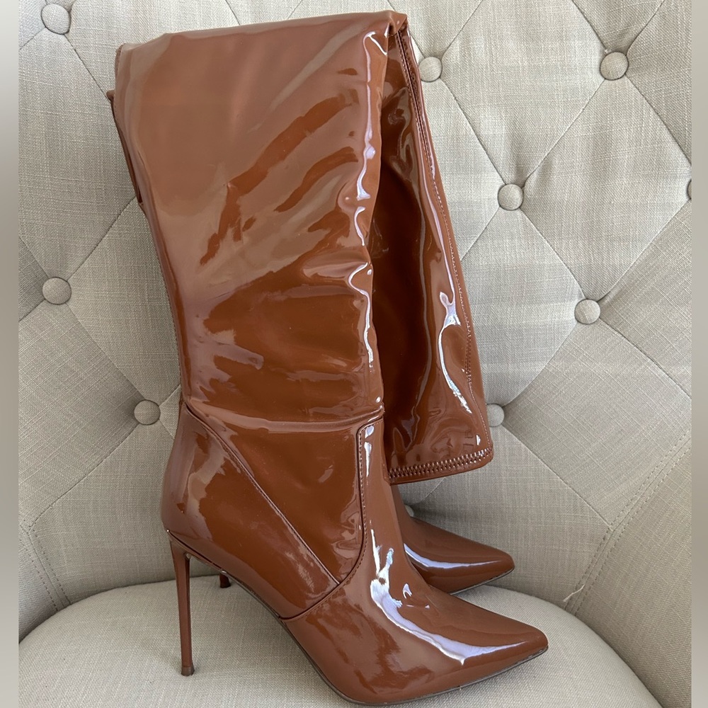 Steve Madden Chocolate Thigh High Boots New